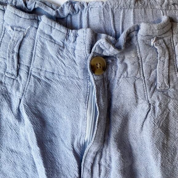 MASON & BELLE Women Elastic Waist Casual Straight Pants size 4, Blue - Picture 7 of 12